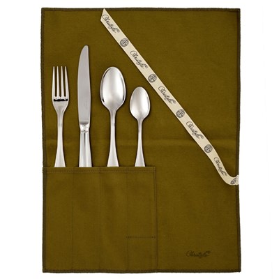 La Trousse - 4 couverts taille intermédiaire en acier