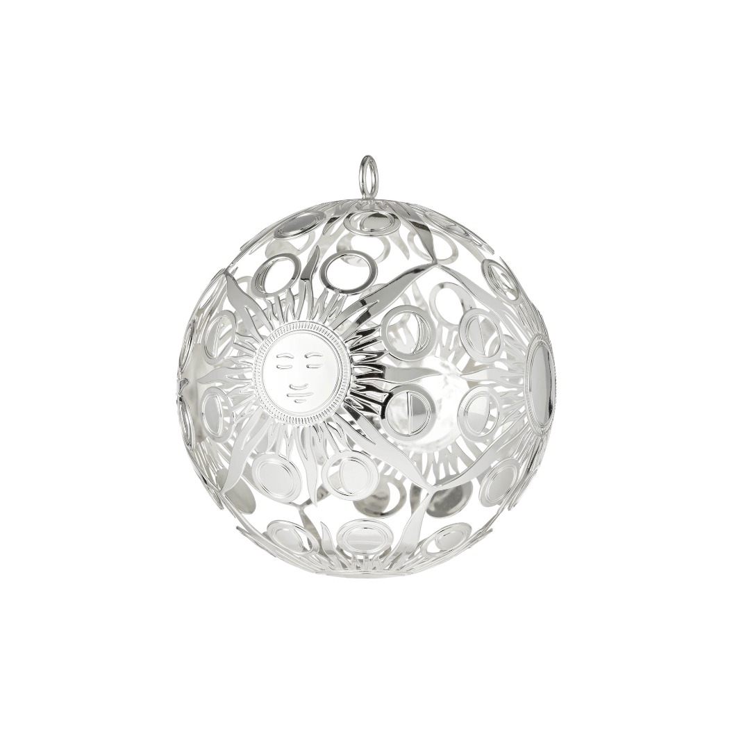 Silver-Plated Ornament - 2023
