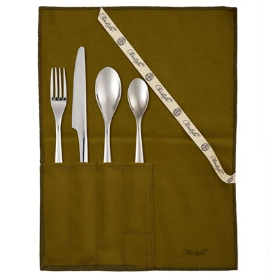 La Trousse - Set 4-pc medium-sized stainless steel ind.