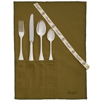 La Trousse - Set 4-pc medium-sized silver plated ind.