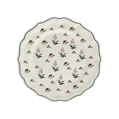 Set of 4 dessert plates (per piece)
