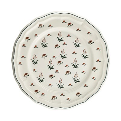 Set of 4 dinner plates (per piece)