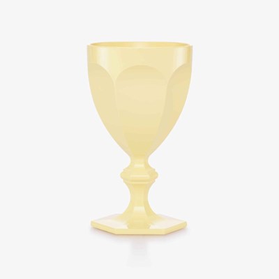 Verre à eau vanille