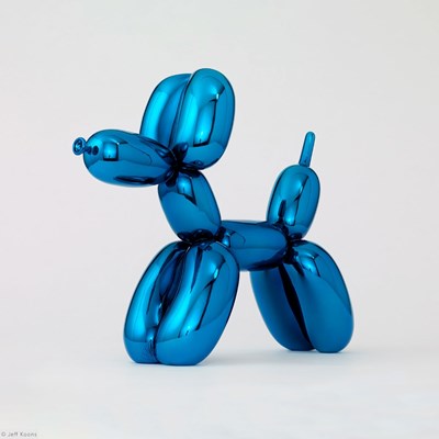 Balloon Chien Bleu par Jeff Koons