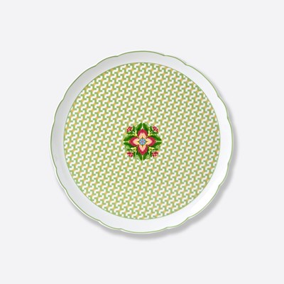 Round tart platter