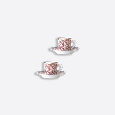 Coffret de 2 tasses et soucoupes expresso