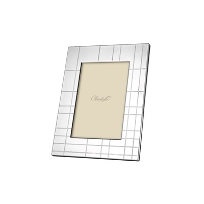 Stainless Steel picture frame for 10 x 15 cm photos