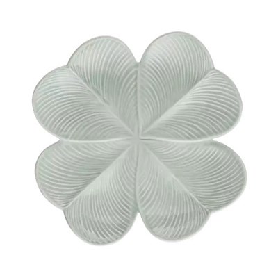 Centre de table trèfle céladon
