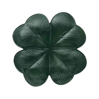 Centre de table trèfle émeraude