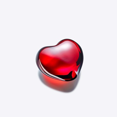 Coeur Amor rouge