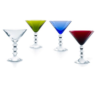 Coffret de 4 verre à martini
