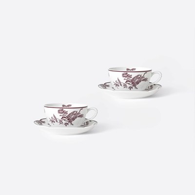 Set of 2 Tea cup and saucer