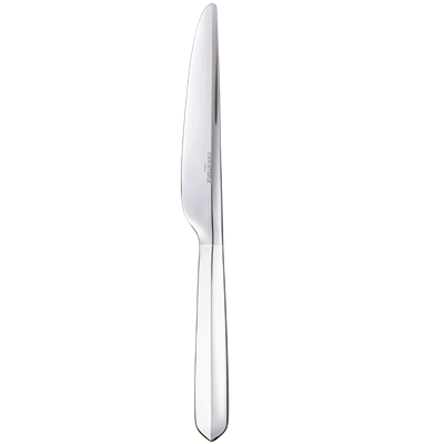 Silver-Plated serrated dinner knife