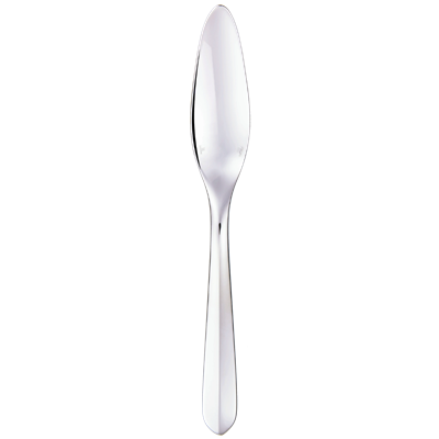 Silver-Plated fish-sauce knife