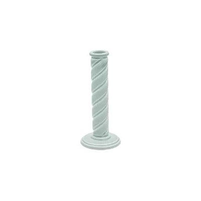 Candleholder large earth grey