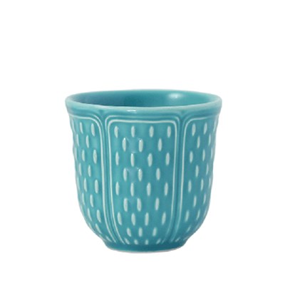 Gobelets espresso (Bte de 1) turquoise