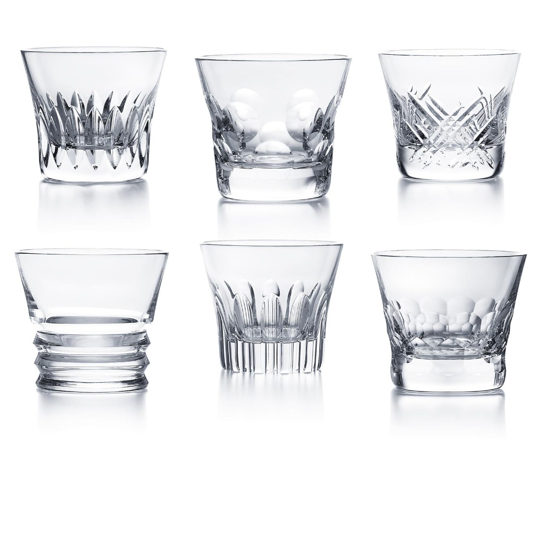 Set of 6 classic glasses