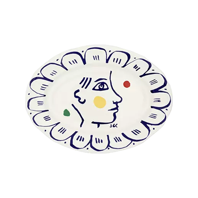 Oval platter
