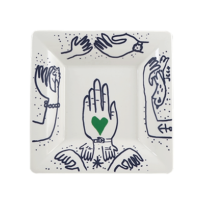 Porte-cartes Mains
