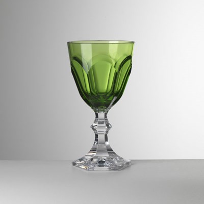 Wine glass green