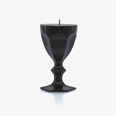 Bougie Verre Noir