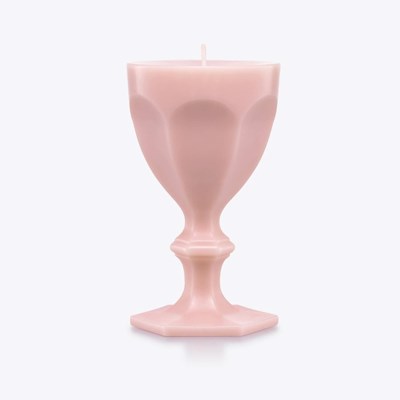 Bougie Verre Rose