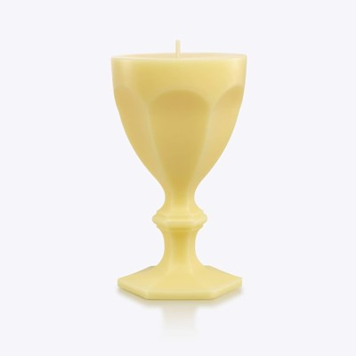Bougie Verre Jaune
