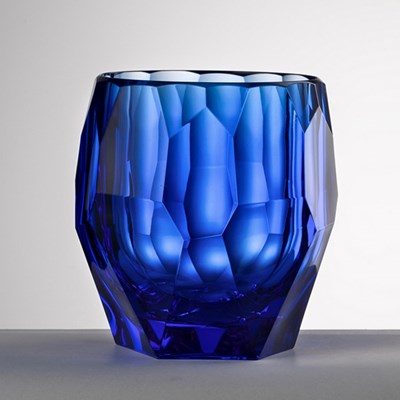 Seau à glace bleu