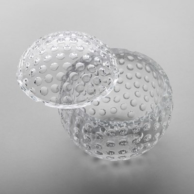Ice bucket golf ball clear