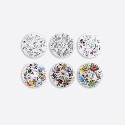 Set of 6 dessert plates