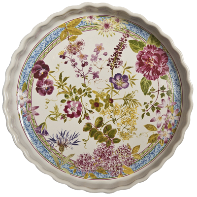 Pie dish quicheform