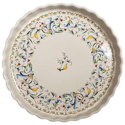 Pie dish quicheform