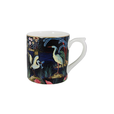 Mug fond noir