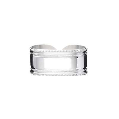 Silver-Plated opened napkin ring