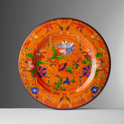 Fruit plate orange