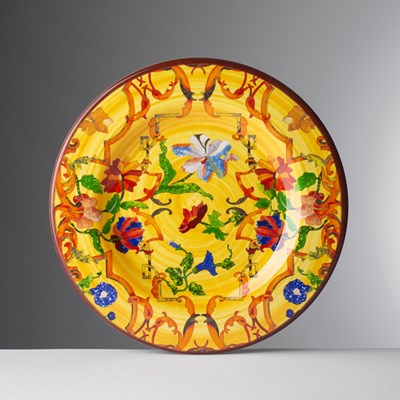 Fruit plate yellow