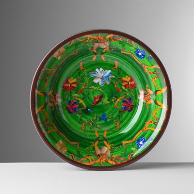 Soup plate green