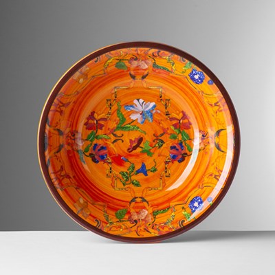 Soup plate orange