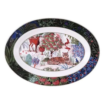 Oval platter