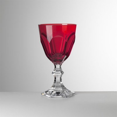 Water glass red