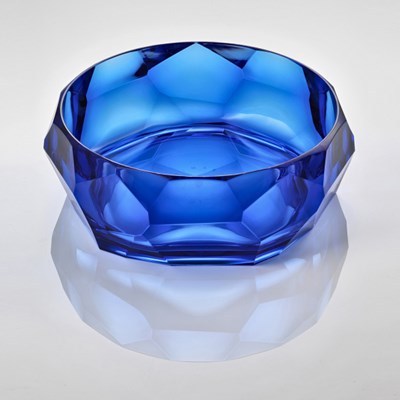 Bol de salade bleu