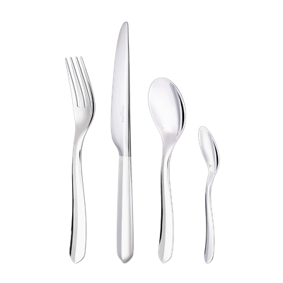 48-piece flatware set for 12 people with free 2 drawers chest