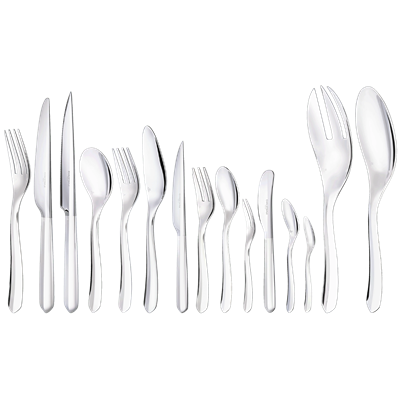 76-piece flatware set for 6 people with free 3 drawers chest