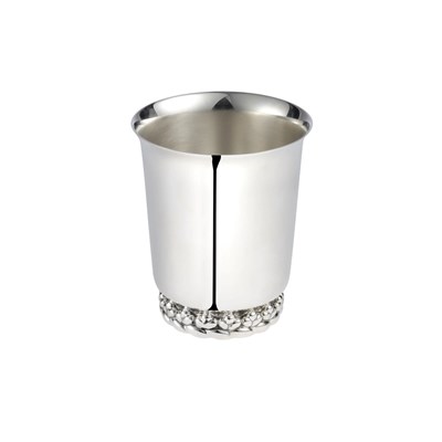 Silver plated baby cup