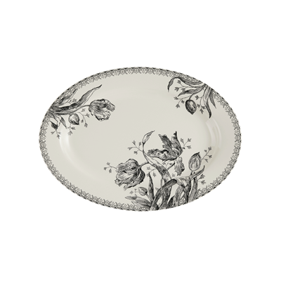 Plat ovale N°6