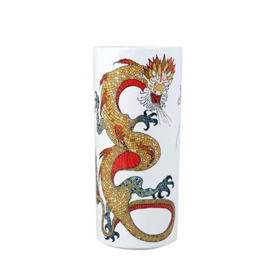 Cylinder vase Dragon