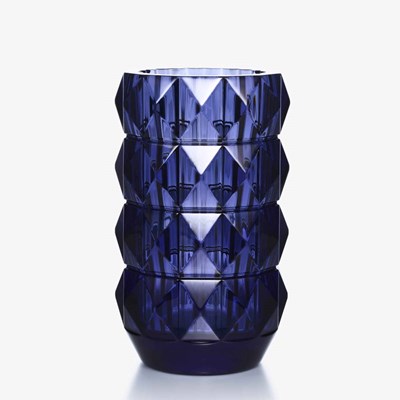 Vase rond moyen bleu nuit